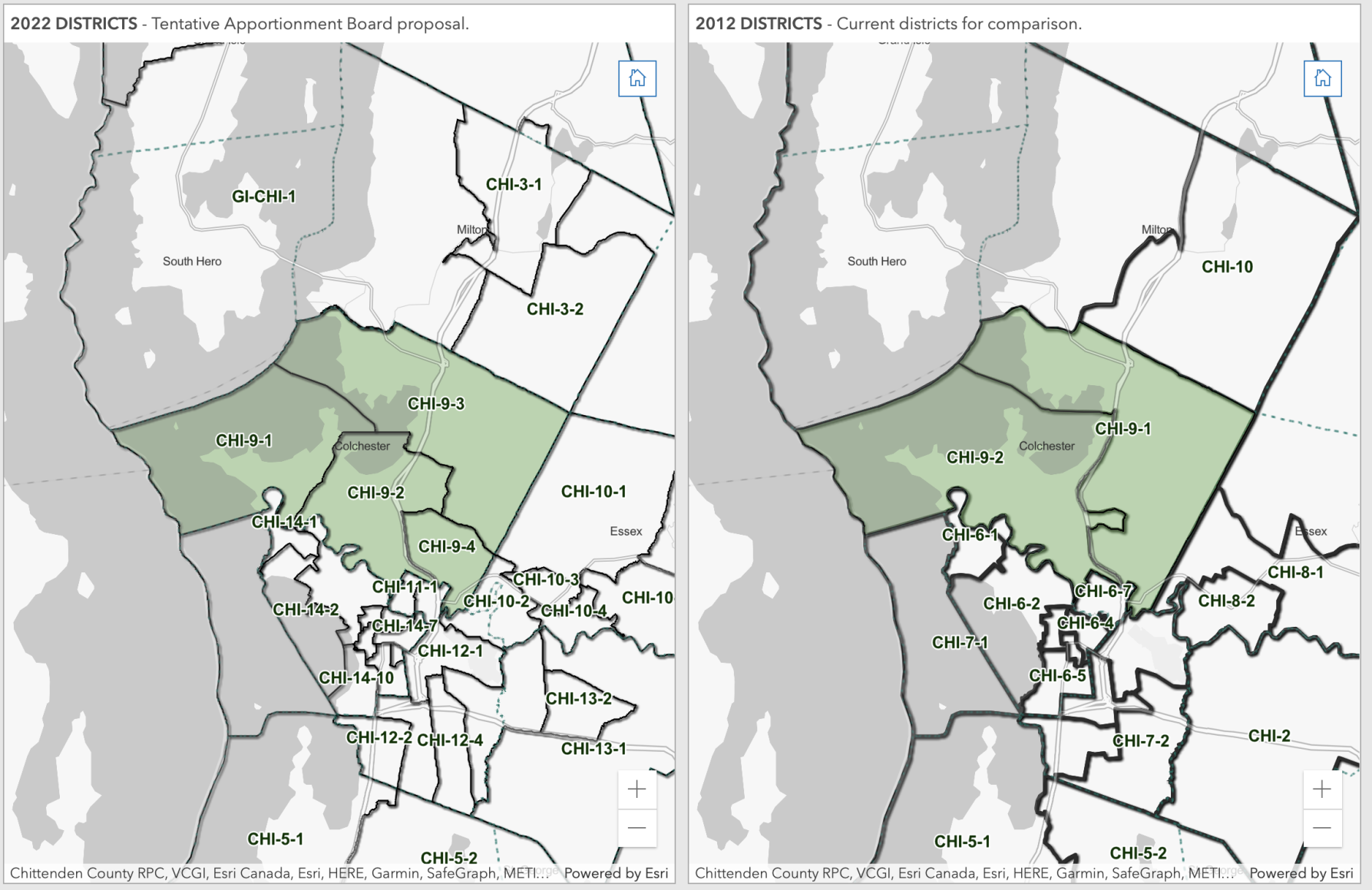Legislative Apportionment Board draft proposal